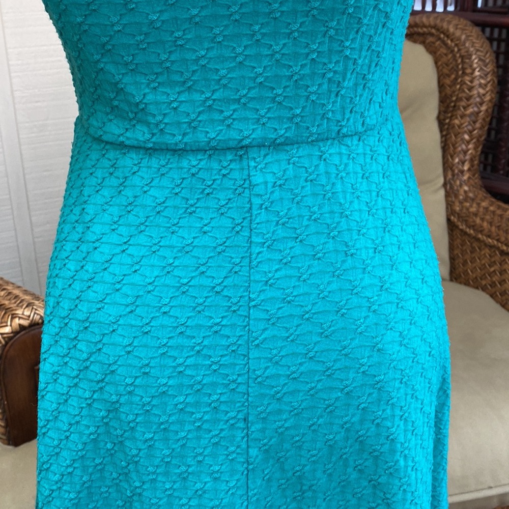 Cute pullover Racerback halter styler mint teal dress SP - Picture 4 of 11